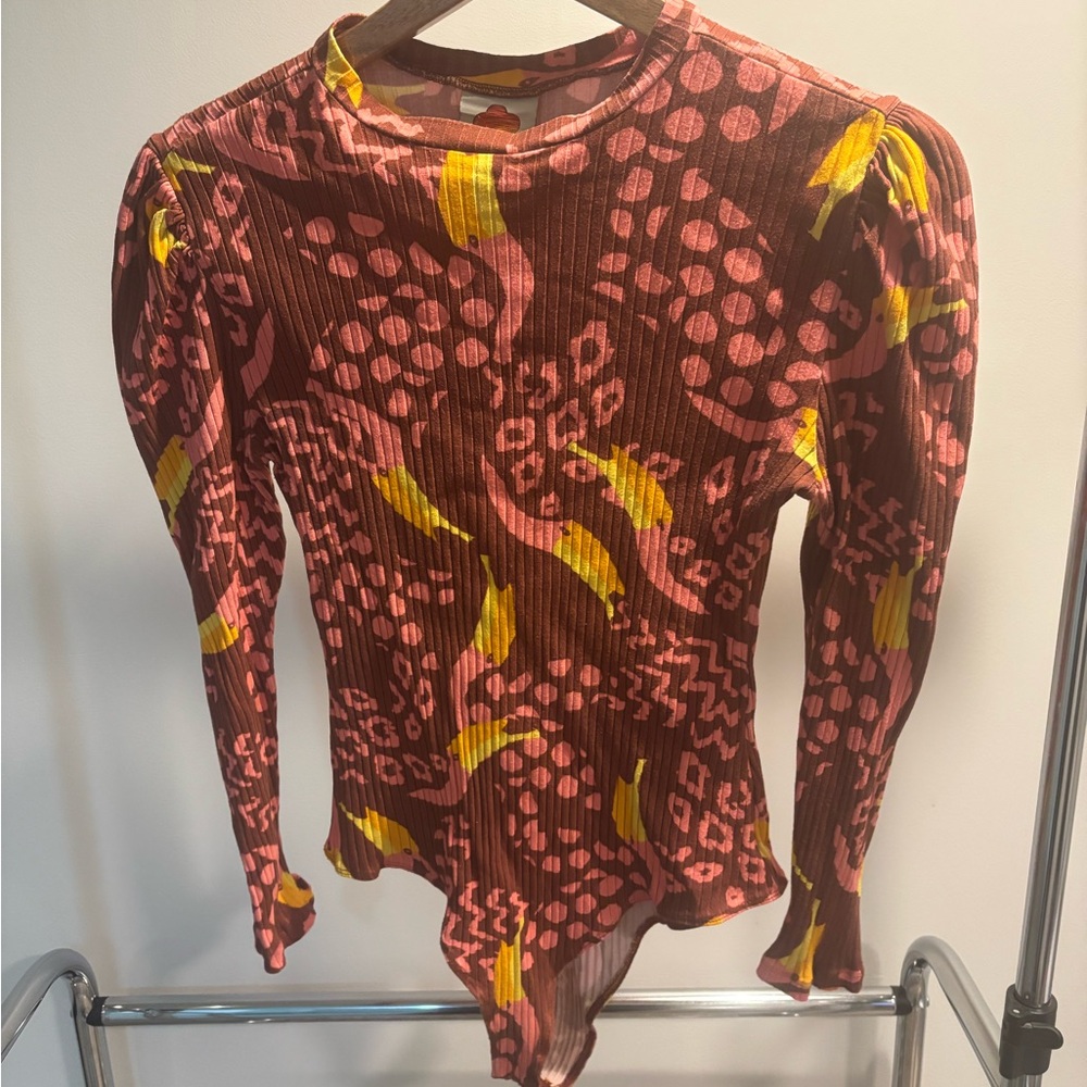 FARM Rio multicolor Patterned Bodysuit - Picture 2 of 10